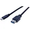 Image de Exertis Connect Adaptateur USB 3.0 Type-C(TM) mâle vers Type A femelle (0.50 m, USB 3.2 Gen 1), Câble USB
