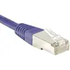 Image de Cordon Rj45 Catégorie 6 F/utp Violet - 2 M