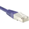 Image de Cordon Rj45 Catégorie 6 F/utp Violet - 3 M