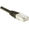 Image de Cordon Rj45 Catégorie 6 F/utp Noir - 1 M