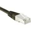 Image de Cordon Rj45 Catégorie 6 F/utp Noir - 20 M