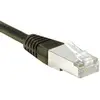 Image de Cordon Rj45 Catégorie 6 F/utp Noir - 25 M