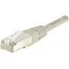 Image de Exertis Connect Câble patch F/UTP, CAT.6, gris, 7,0 m Câble patch avec protection anti-plis particulièrement étroite (F/UTP, CAT6, 7 m), Câble réseau