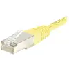 Image de Exertis Connect Câble de raccordement F/UTP, CAT.6, jaune, 10.0 m Câble de raccordement avec protection contre les (F/UTP, CAT6, 10 m), Câble réseau