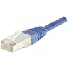 Image de deXlan - Cordon de raccordement - RJ-45 (M) pour RJ-45 (M) - 10 m - STP - CAT 6 - bleu