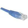 Image de Exertis Connect Câble de raccordement, CAT.6, U/UTP, non blindé, cuivre, bleu, câble de raccordement de 1,5 m avec (CAT6, 1.50 m), Câble réseau