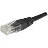 Image de Exertis Connect Dexlan RJ45 U/UTP CAT6 1.5m Cat6 U/UTP (UTP) Noir Câble réseau (U/UTP, CAT6, 1.50 m), Câble réseau