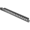 Image de Panneau 1u 16 Ports Utp Keystone Avec Support Cables