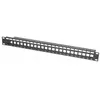 Image de DEXLAN Panneau 1U 24 ports UTP keystone avec support cables