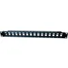 Image de Panneau 1u 16 Ports Stp Keystone Avec Support Cables