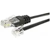 Image de Exertis Connect Câble téléphonique, noir, 1,0 m, Téléphone : accessoires