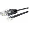 Image de Exertis Connect Câble téléphonique, noir, 2,0 m, Téléphone : accessoires