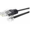 Image de Exertis Connect Câble téléphonique RJ11 mâle vers RJ45 mâle noir 5.0 m, Téléphone : accessoires