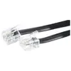 Image de Exertis Connect Câble téléphonique, noir, 2,0 m, Téléphone : accessoires