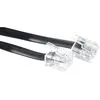 Image de Cordon Téléphonique Rj11 Noir - 5 M