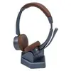 Image de Dacomex casque sans fil Bluetooth monaural W/USB-A Stand (Docking, Sans fil, USB-A), Casque micro de bureau, Bleu