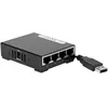 Image de deXlan Mini - Commutateur - non géré - 4 x 10/100/1000 - CA 230 V / CC 5 V