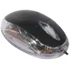 Image de Exertis Connect Mini souris optique USB noire lumineuse (Filaire), Souris, Noir, Transparent