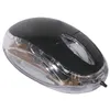 Image de Mini Souris Optique Lumineuse Noire Usb