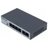 Image de Dexlan Commutateur Fast Ethernet, 6 x 100/10 Mbit/s 4 x PoE+ 60W (6 ports), Switch réseau, Noir