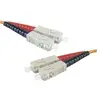 Image de Exertis Connect Câble patch FO Eco, 50/125 µm, fibre OM2, SC Duplex mâle/femelle, orange, 5,0 m UPC coupe UPC (5 m), Câble réseau