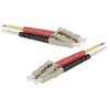 Image de Exertis Connect Câble patch FO Eco, 50/125 µm, fibre OM4, LC duplex mâle/femelle, erika-violet, 1,0 m UPC UPC-Sch (1 m), Câble réseau