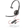 Image de Poly Blackwire C3215 - 3200 Series - micro-casque - sur-oreille - filaire - USB, jack 3,5mm