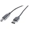 Image de Exertis Connect Câble USB 2.0, USB A / USB B, 3.0 m Câble USB économique pour les applications standard (3 m, USB 2.0), Câble USB