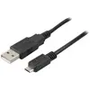 Image de Exertis Connect Câble Micro USB 2.0, USB A / USB Micro B, 2,0 m, noir Câble de connexion fréquemment utilisé pour (2 m, USB 2.0), Câble USB