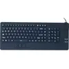 Image de Clavier Avec Trackpad En Silicone Rigide àtanche Usb Noir