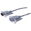 Image de Exertis Connect Câble d'extension, 9 broches D-Sub mâle/femelle, 5,0 m (5 m), Câble d'interface
