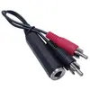Image de Adaptateur Jack 6.35 Mm Vers 2 X Rcam - 010 M