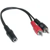 Image de Adaptateur Jack 3.5 Mm Vers 2 X Rcam - 020 M