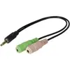 Image de Adptatateur Jack 35mm 3pts Micro & Casque