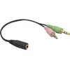 Image de Adaptateur Jack 3.5mm 4 Points Ctia Vers Micro Et Casque St.