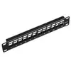 Image de Panneau 10 1U 12 Ports Stp Keystone