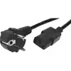Image de Cordon D'alimentation Pc Cee7 / C13 Noir - 18 M