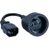 Image de Adaptateur Iec C14 / Cee7 Femelle