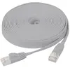 Image de Générique Cat6 RJ45 Câble de brassage forfaitaire U/FTP gris sans noeud - 5 m (U/FTP, CAT6, 5 m), Câble réseau