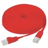 Image de Cordon Patch Blindé Rj45 Plat Rouge 0.5m Cat 6 U/ftp Sng