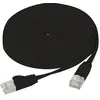 Image de Générique Cat6 RJ45 Câble de brassage forfaitaire U/FTP snagless noir - 3 m (U/FTP, CAT6, 3 m), Câble réseau