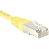 Image de Cordon Rj45 Catégorie 5e F/utp Jaune - 15 M
