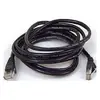 Image de Exertis Connect Câble patch F/UTP, CAT.6a, noir, 15.0 m Pour 10 Gigabit/s, avec protection contre les courbures (F/UTP, CAT6a, 15 m), Câble réseau