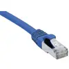 Image de Cordon Rj45 Catégorie 6a F/utp Lsoh Snagless Bleu - 15 M