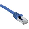 Image de Cordon Rj45 Catégorie 6a F/utp Lsoh Snagless Bleu - 75 M