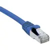 Image de Cordon Rj45 Catégorie 6a F/utp Lsoh Snagless Bleu - 10 M