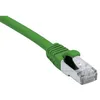 Image de Cordon Rj45 Catà ©gorie 6a F/utp Lsoh Snagless Vert - 03 M