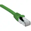 Image de Cordon Rj45 Catà ©gorie 6a F/utp Lsoh Snagless Vert - 15 M