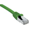 Image de Cordon Rj45 Catà ©gorie 6a F/utp Lsoh Snagless Vert - 2 M