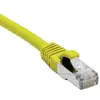 Image de Cordon Rj45 Catégorie 6a F/utp Lsoh Snagless Jaune - 015 M